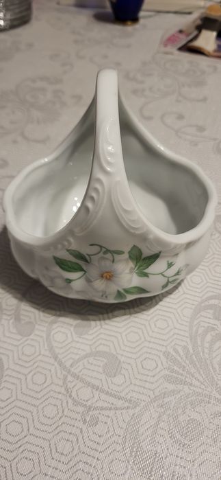 Koszyczek porcelanowy Bavaria Porzellan KPM Germany ręczna robota
