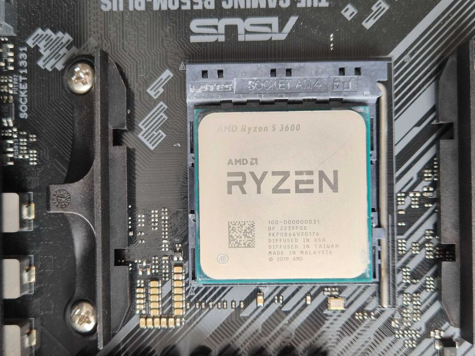 AM4 сет AMD Ryzen 5 3600 4.2GHz+mATX плата ASUS TUF B550 Gaming. Trade-IN