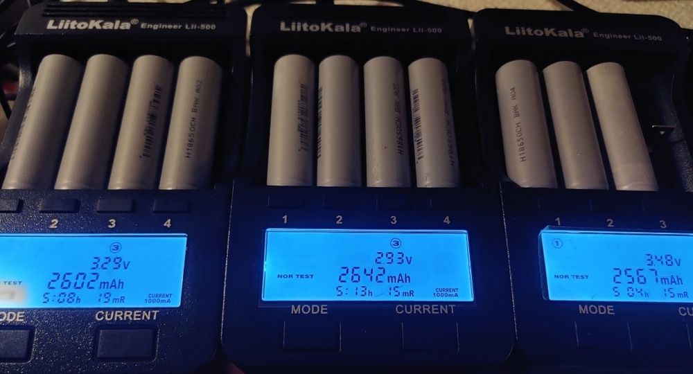 18650 - 2600мАч 5А  Протестовані, високотокові та інші акумулятори