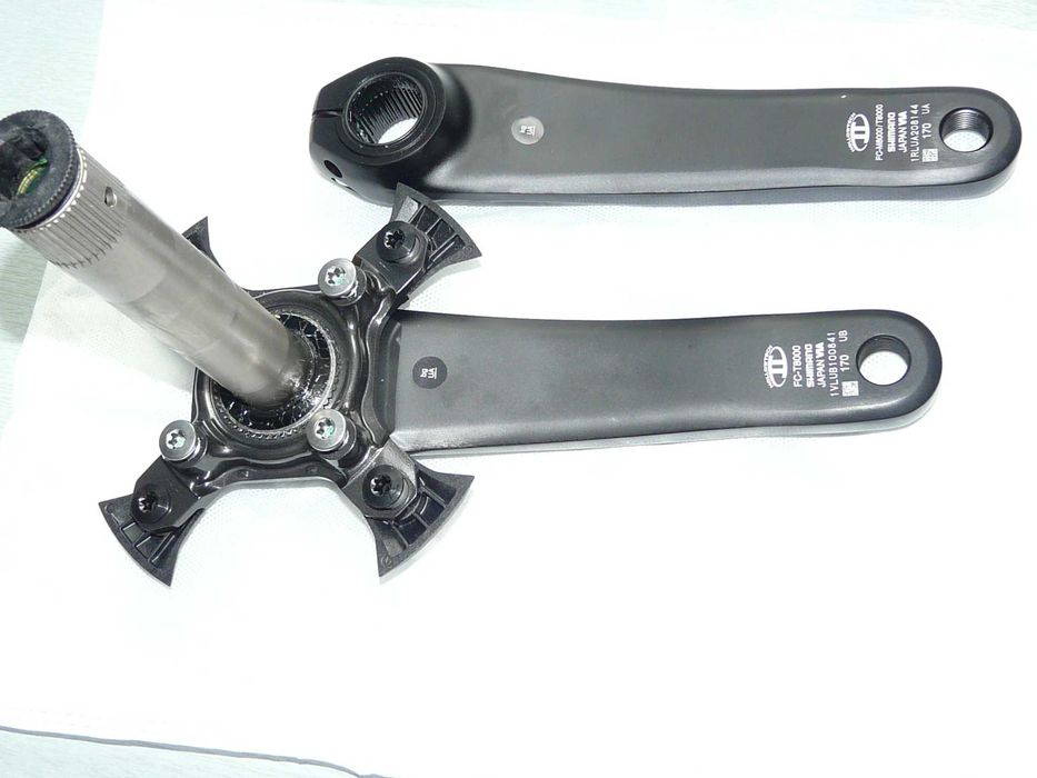 Nowa Korba XT FC-T8000+śruby 170 mm