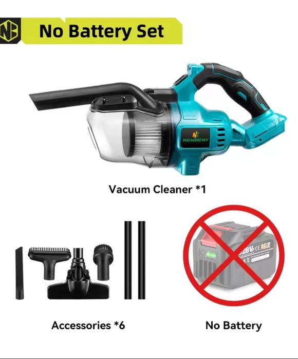 Продам аккумуляторный пылесос новый