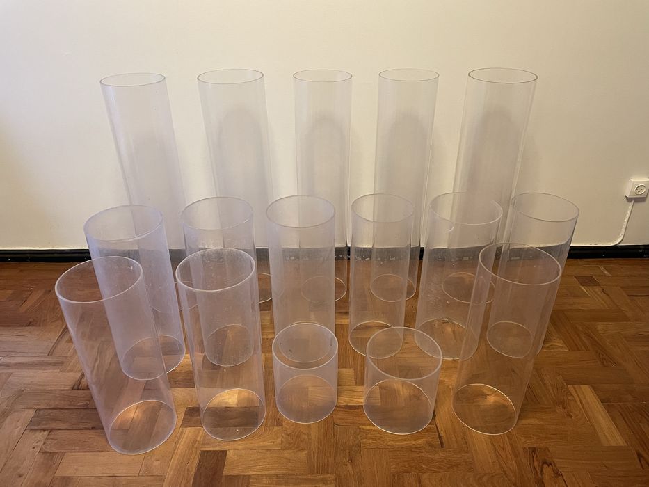 Conjunto peças em Acrílico