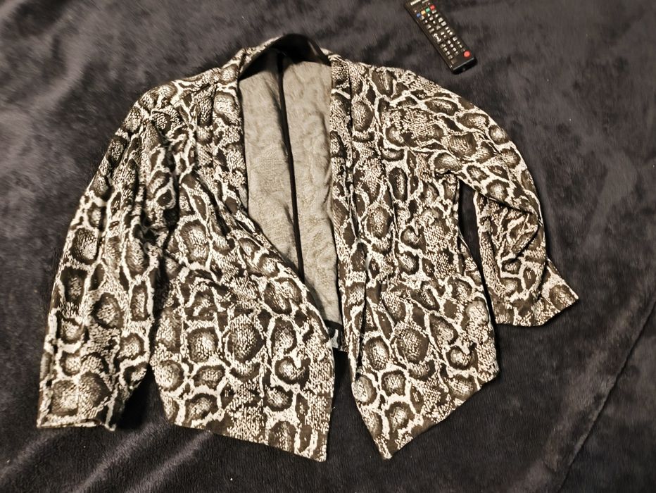 Marynarka żakiet garsonka elegancka plus size 44 46 XXL