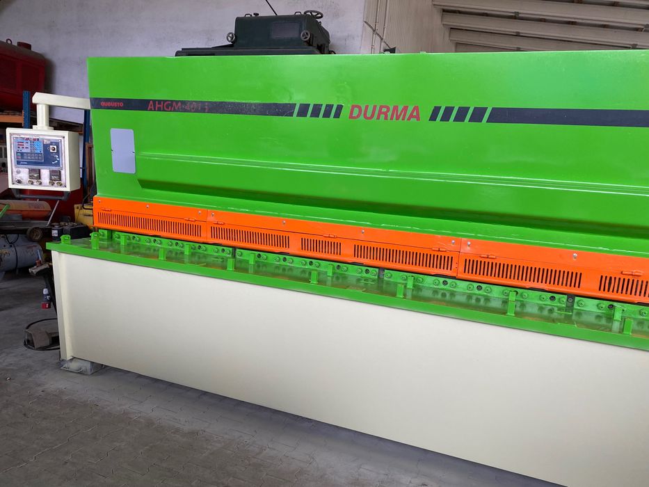 Nożyce gilotynowe gilotyna DURMAZLAR 13x4100 IDEAŁ ! 31 800 Netto