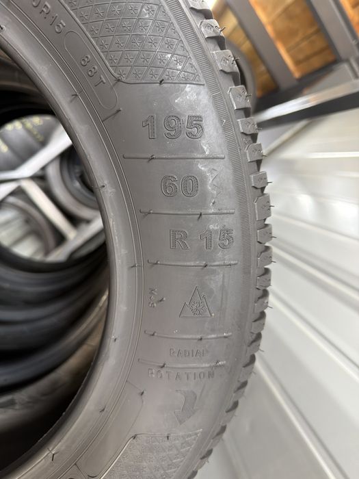 Зимові шини 195/60r15 Kleber. Ціна 1750грн/шт.