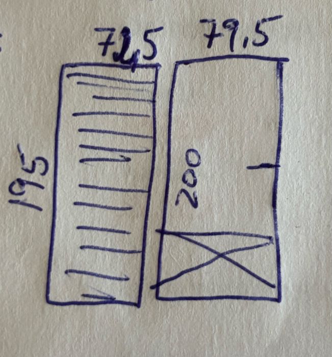 #16 Disponivel Portada e porta oscilo-batente