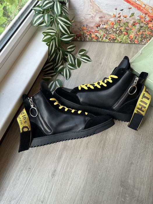 Кросівки OFF-WHITE High Top / ОРИГІНАЛ / 44 розмір