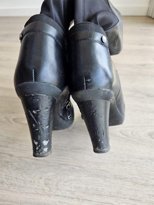 Botas pretas de cano alto Geox 39