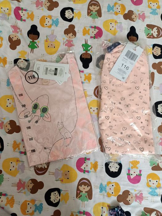 Zestaw dla dziewczynki 116 nowe  cekiny magiczne odwracalne H&M