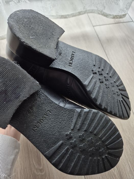 Botki skórzane Lasocki 36