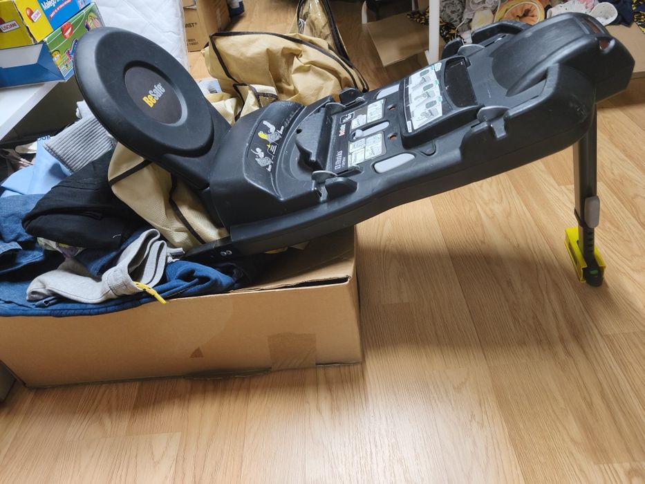 Fotelik i nosidełko besafe 3 w 1 ISOFIX przodem tyłem baza