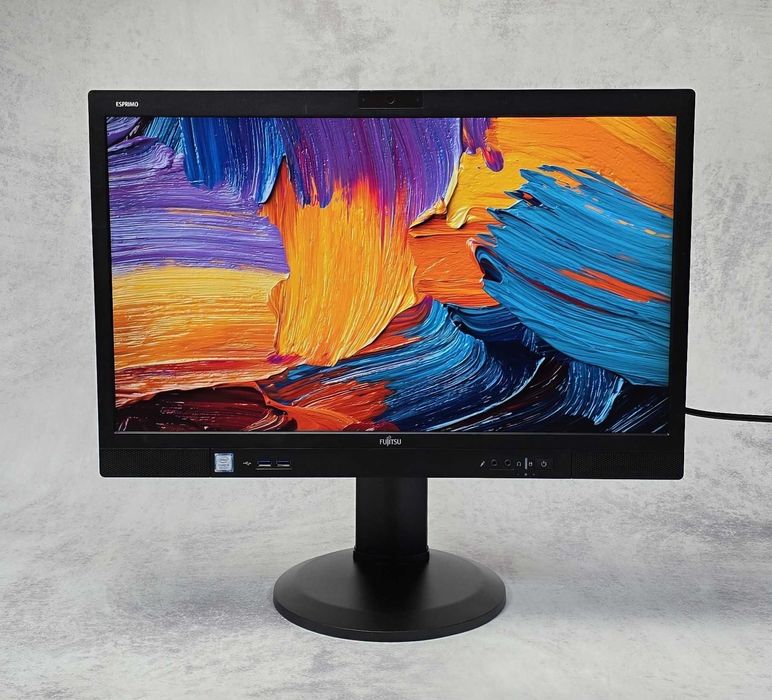 Моноблок 23.8" Fujitsu Esprimo K558 i5-8400T 16Gb/256+500Gb 1920*1080