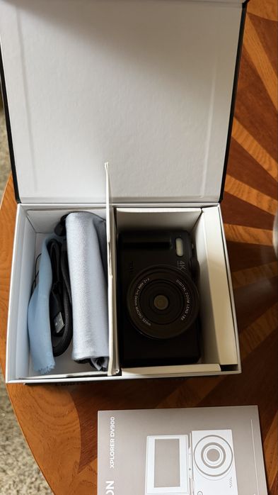 Camara digital com talao de compra