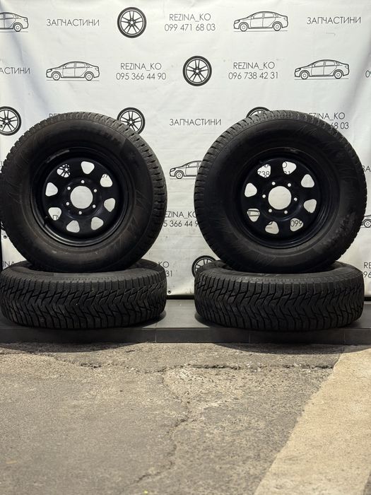 Колеса в зборі 255/70 R16 (зима),диски 6х139.7 R16 Nissan Terrano