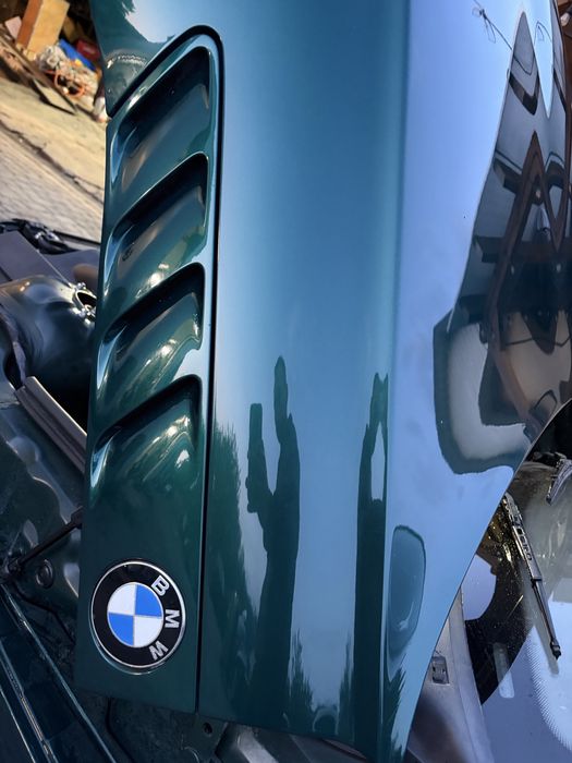 Maska przod pokrywa silnika bmw z3 e36 Bostongrün metalic boston green 275/6