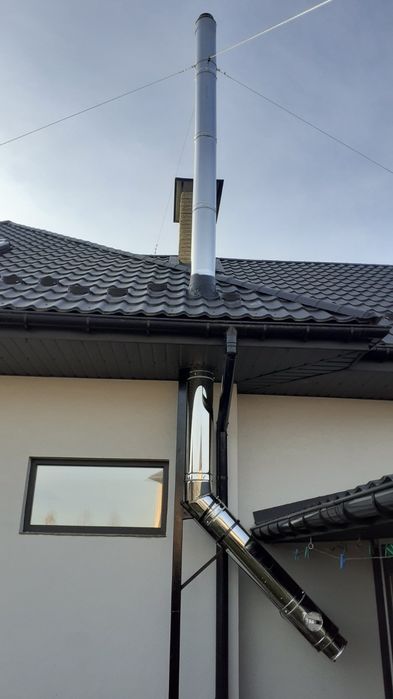 Димохід. Димоходи. Димоход.Камін.Труби з нержавійки.Комин