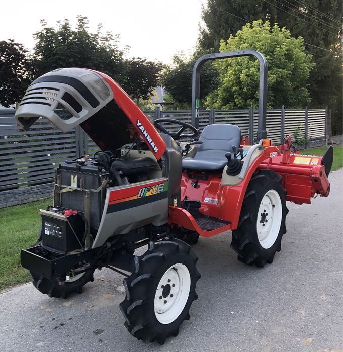 Traktorek 4x4 Yanmar AF116 Japoński Mini Traktor Ogrodniczy 2003 rok  REWERS 16 KM Wspomaganie kierownicy !!!