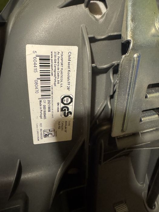 Дитяче крісло на велосипед 9-22 кг