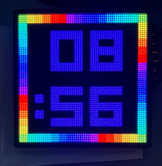 Painel LED Pixel Art 64x64 RGB – Smart Display Bluetooth com APP64563861318658124