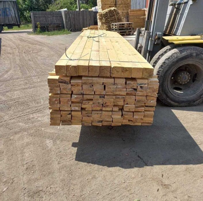 Пиломатеріали Брус 140*35*3м (дошка, кроква, доска, балка, рейка)