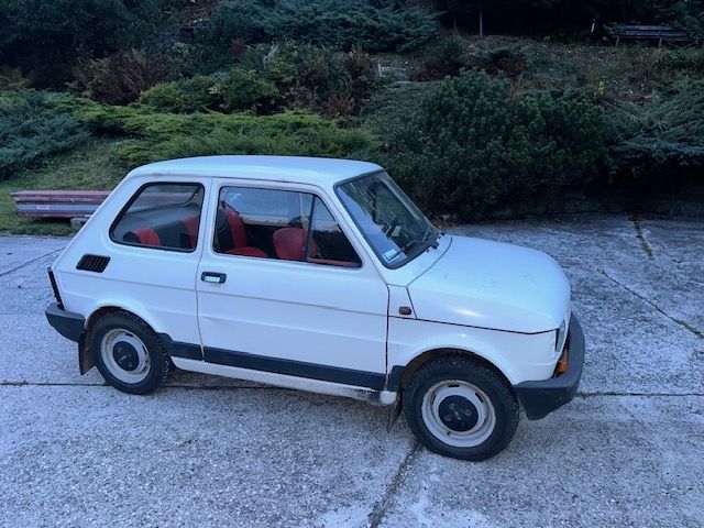 Fiat 126 Zdrowy i dziarski Maluszek.