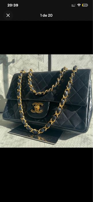 Mala Chanel Classic Flap Média
