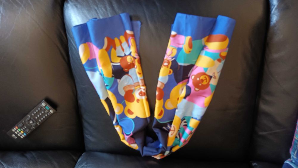 Lenço colorido -novo