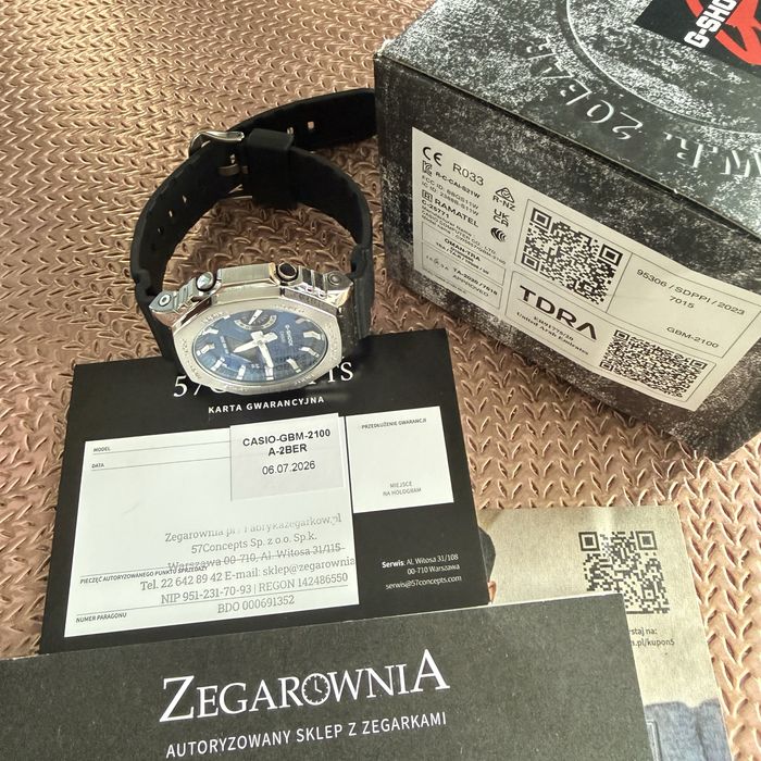 Casio G -Shock GBM-2100-A-2BER Nowy