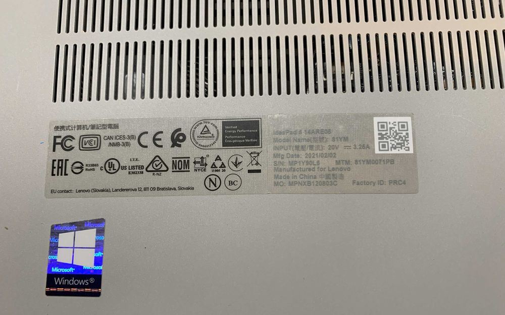 Lenovo Ideapad 5 14ARE05