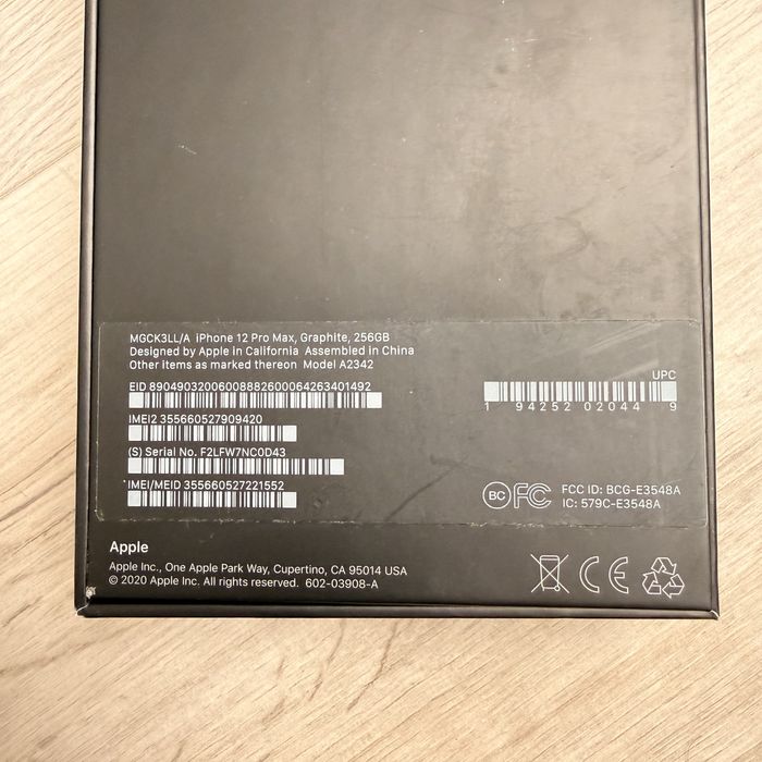 IPhone 12 Pro Max 256gb