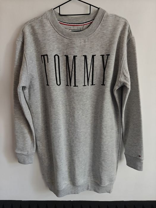 Tommy Hilfiger bluza długa tunika sportowa sukienka damska M