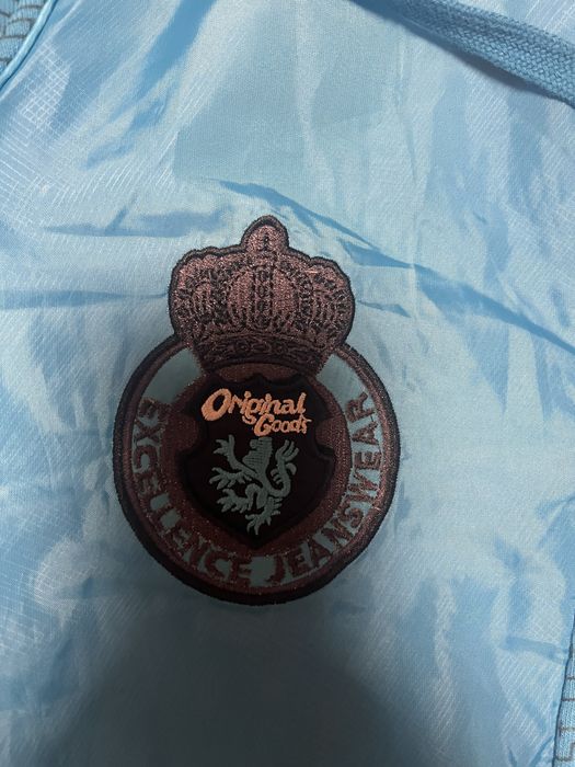 Ciepła błękitna bluza chłopieca