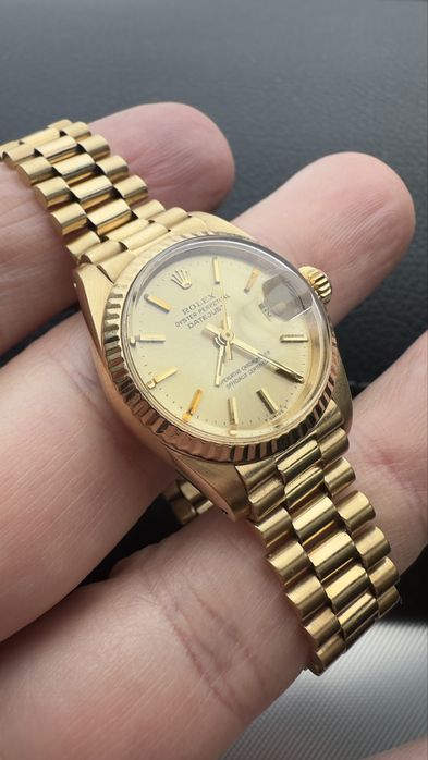 Rolex Ladu datejust 26mm gold 18k