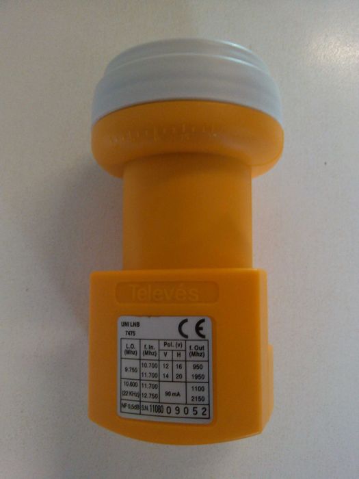 Single LNB 0.5dB Televés 7475