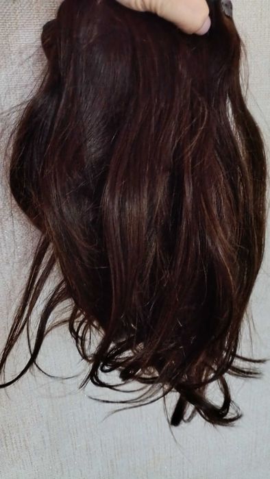 Натуральне волосся для нарощування перука Sunya Clip-in, парик