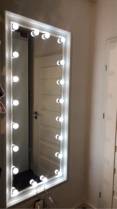 Lustro ikea hemnes z oswietleniem