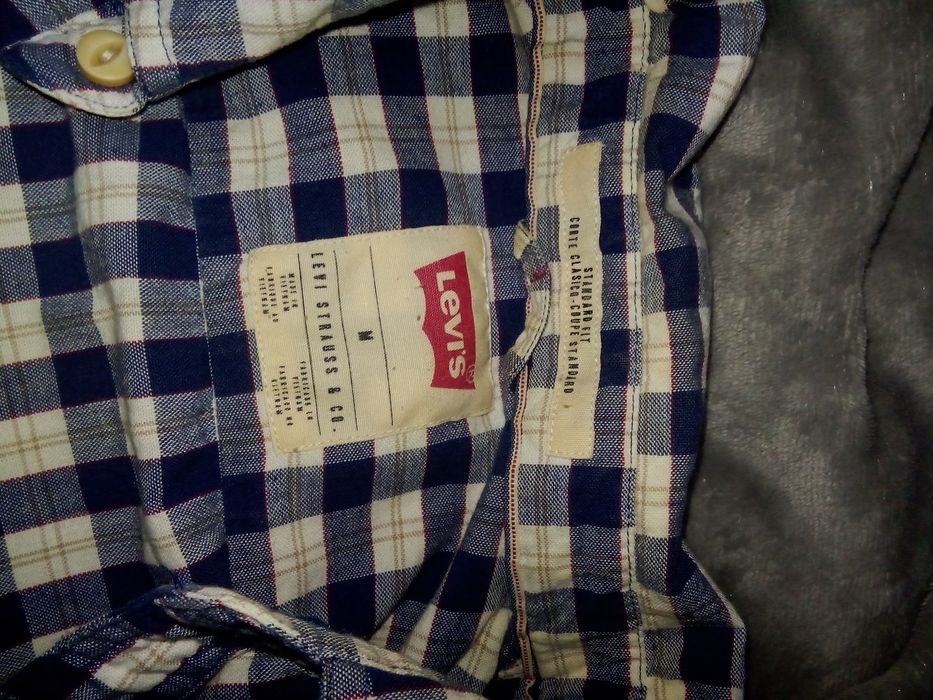 Рубашка levi's, в клетку