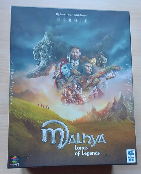 Malhya - Lands of Legends (EN) kickstarter w folii