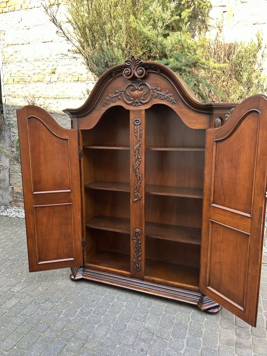 Stylowa Szafa Ubraniowa Intarsja Unikat ! ludwik kredens Po Renowacji