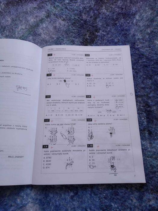 Matematyka z plusem 5 lekcje powtórzeniowe