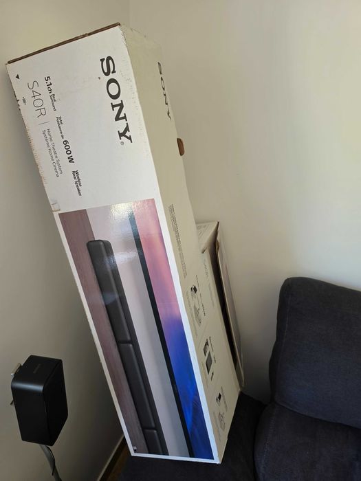 Sony HT-S40R – Soundbar 5.1 com subwoofer e colunas traseiras