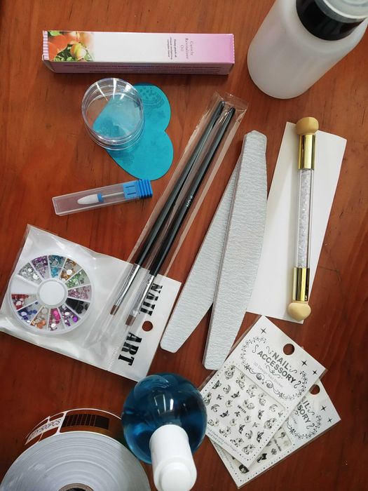Conjuntos de produtos para unhas de gel/verniz de gel