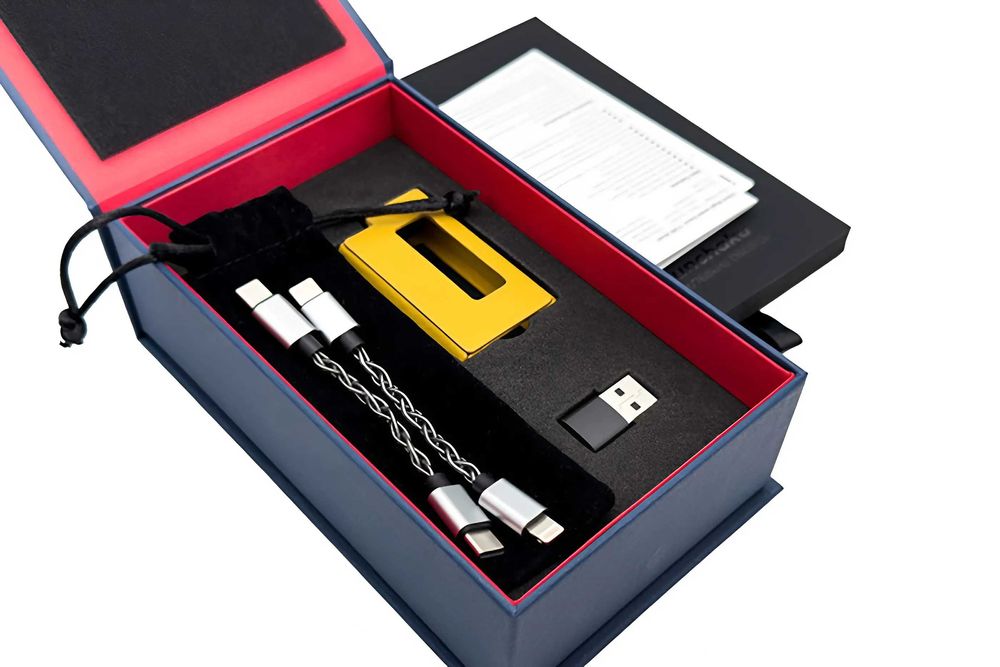 Портативний ЦАП iBasso Nunchaku. Колір: Червоний. 3,5 мм/4,4 мм