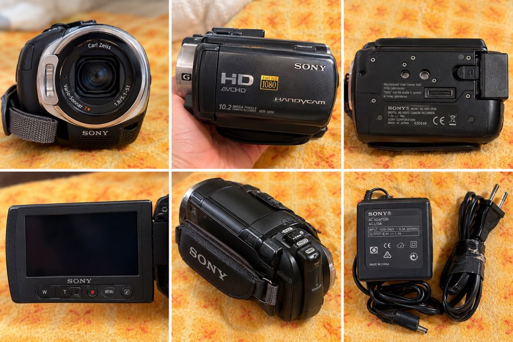 Sony Handycam HDR-SR5E Full HD 40GB – Com carregador