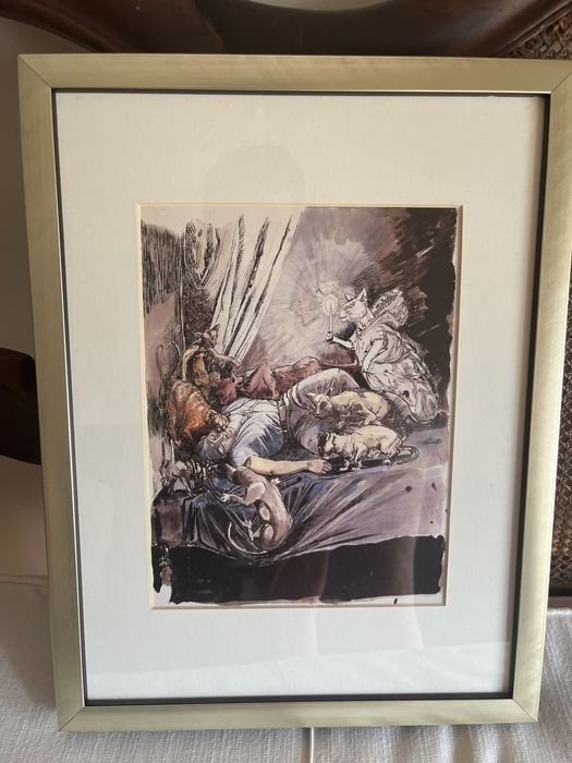 Paula Rego - 2 gravuras emolduradas (provas litográficas)