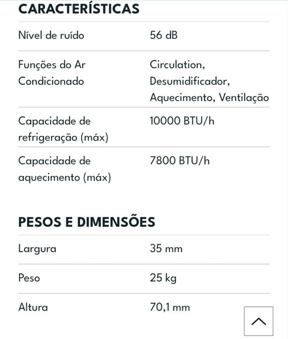 Ar condicionado portatil Eletronia