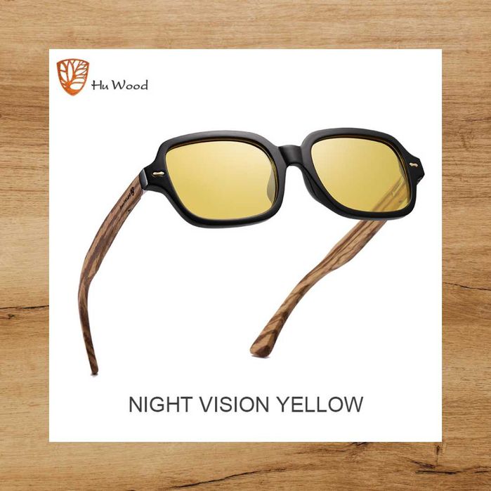 Óculos de sol "SQ" - HU WOOD (Envio incluído)