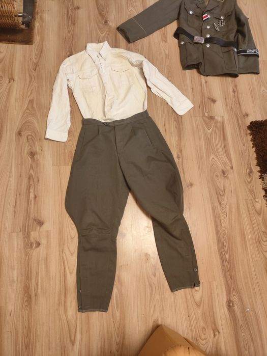 Mundur ss,bryczesy ,furażerka