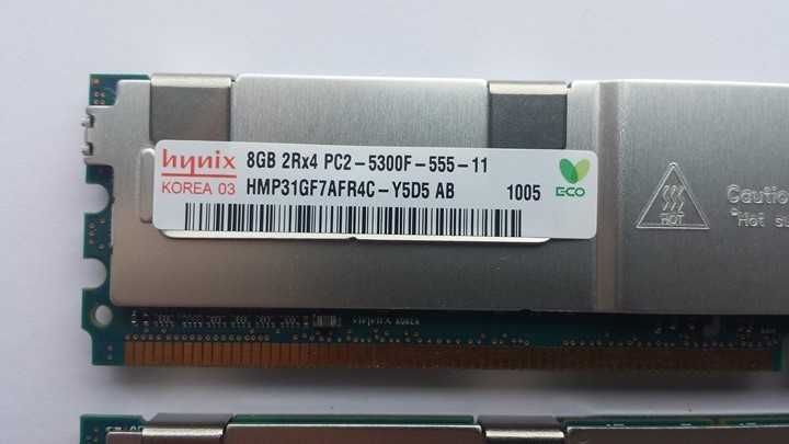 8GB FB DIMM PC2-5300F ecc reg DDR2 667MHz