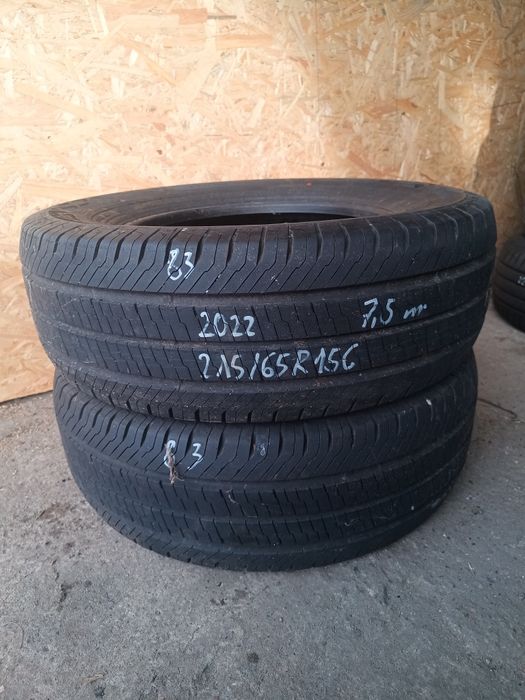 2x opony bus 215/65R15C Continental jak nowe